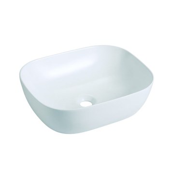 Bathco 4072 - Vasque à poser OLEA 49 x 40 cm porcelaine/blanc