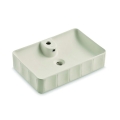 Bathco 4161 - Vasque à poser CIRCUS 61 x 40,5 cm porcelaine/beige