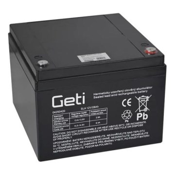 Batterie au plomb VRLA AGM 12V/28Ah