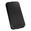 Batterie portative avec éclairage LED, charge sans fil et panneau solaire Power Delivery 15W/10000 mAh noir