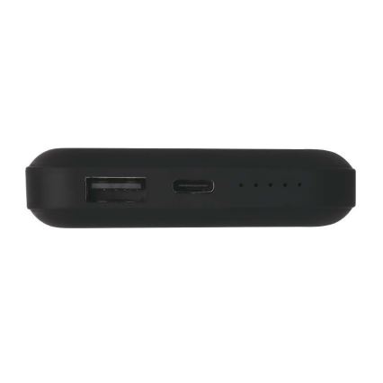 Batterie portative magnétique avec charge sans fil Power Delivery 10 000mAh/20W/3,7V noir