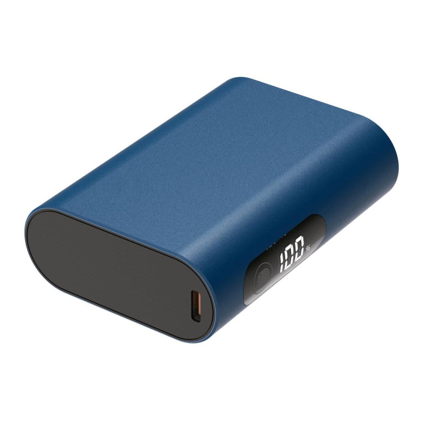 Batterie portative Power Delivery 10000 mAh/22,5W/3,7V bleu