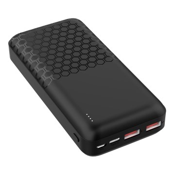 Batterie portative Power Delivery 20000 mAh/22,5W/3,7V noir