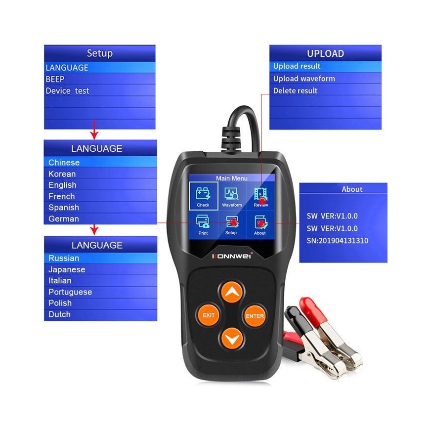 Batterij Tester 12V