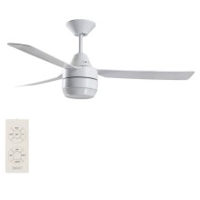 BAYSIDE 213016 - Ventilateur de plafond CALYPSO 1xGX53/45W/230V blanc + télécommande