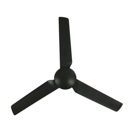 BAYSIDE 51302449 - Ventilateur de plafond SOMERSET Ø 122 cm noir + télécommande