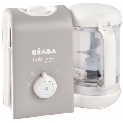 Beaba - 2-in-1 stoomkoker BABYCOOK EXPRESS grijs
