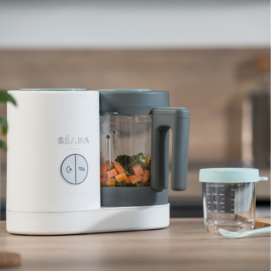 Beaba - Stoomkoker 2-in-1 BABYCOOK NEO groen/wit