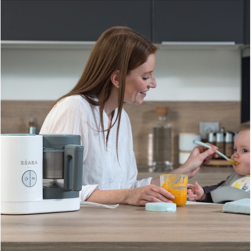 Beaba - Stoomkoker 2-in-1 BABYCOOK NEO groen/wit