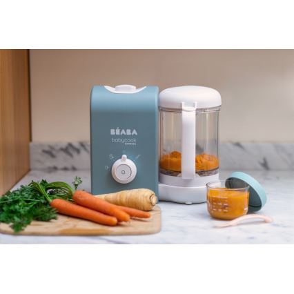 Beaba - Cuiseur vapeur 2en1 BABYCOOK EXPRESS bleu