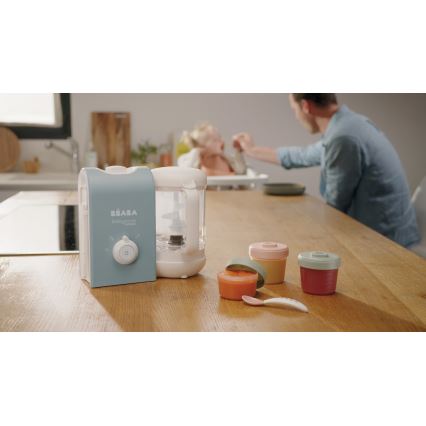 Beaba - Cuiseur vapeur 2en1 BABYCOOK EXPRESS bleu