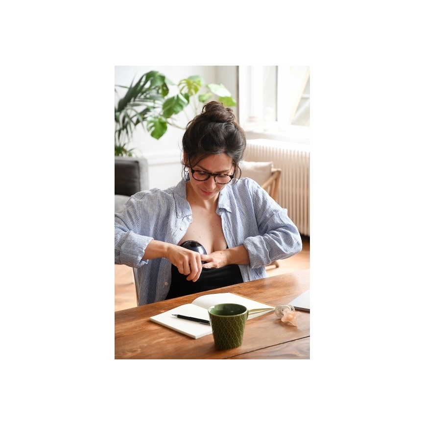 Beaba - Elektrische handsfree borstkolf 180 ml 1300 mAh blauw