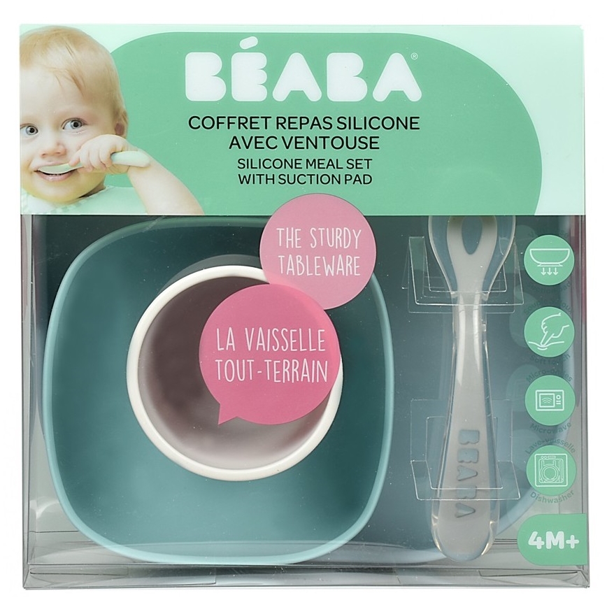 Beaba - Jungle kinderservies set 4-delig