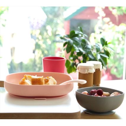 Beaba - Kindermaaltijdset Roze 4-delig