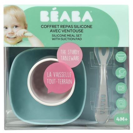 Beaba - Kit repas enfant Jungle 4 pcs