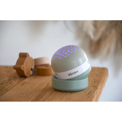 Beaba - PIXIE-projector met melodie USB/5V 1300 mAh groen