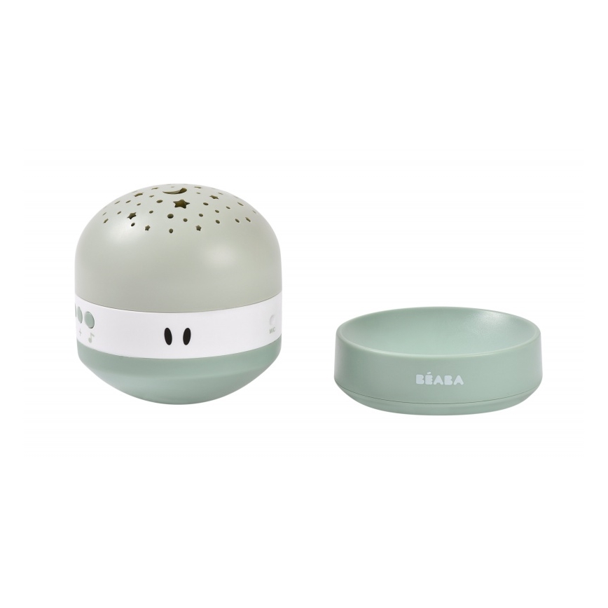 Beaba - Projecteur musical PIXIE USB/5V 1300 mAh vert