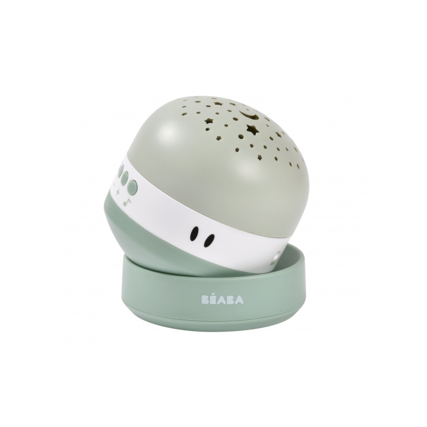 Beaba - Projecteur musical PIXIE USB/5V 1300 mAh vert