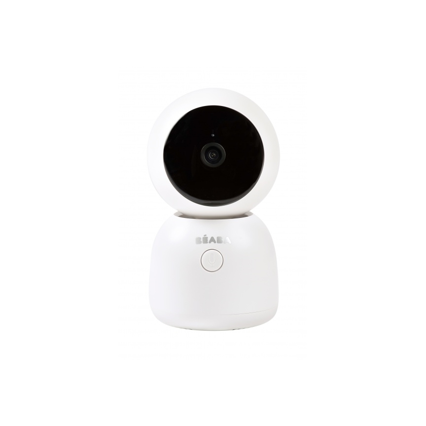 Beaba - Slimme oplaadbare babyfoon met monitor ZEN NIGHT 720p 5V 4000 mAh Wi-Fi wit