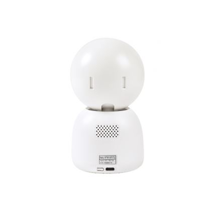 Beaba - Slimme oplaadbare babyfoon met monitor ZEN NIGHT 720p 5V 4000 mAh Wi-Fi wit