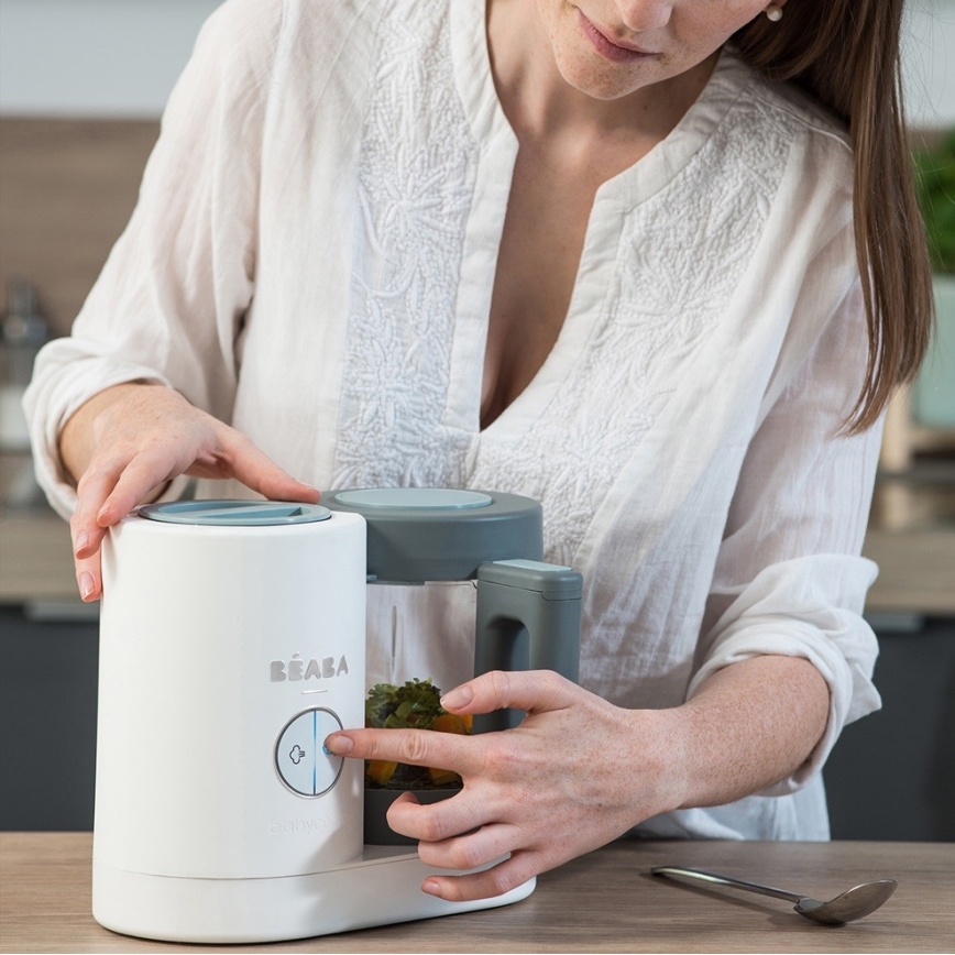 Beaba - Stoomkoker 2-in-1 BABYCOOK NEO groen/wit