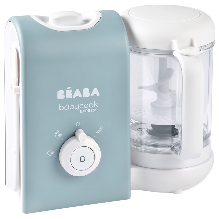 Beaba - Stoomkoker 2in1 BABYCOOK EXPRESS blauw
