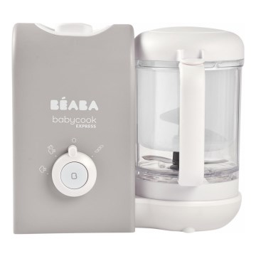 Beaba - Stoomkoker 2in1 BABYCOOK EXPRESS grijs