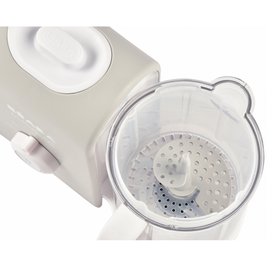 Beaba - Stoomkoker 2in1 BABYCOOK EXPRESS grijs