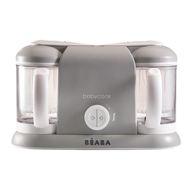 Beaba - Stoomkoker met blender BABYCOOK PLUS grijs