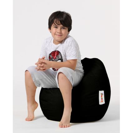 Bean bag 60x60 cm noir