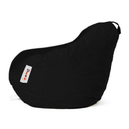 Bean bag 60x60 cm noir