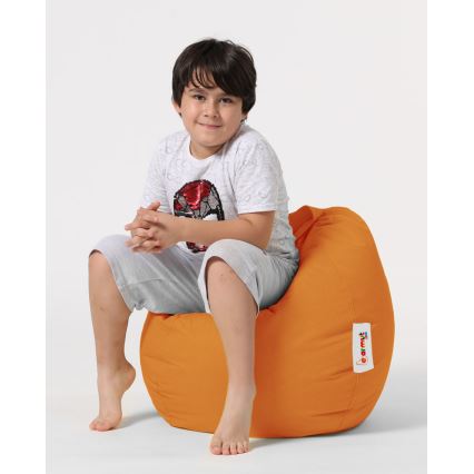 Bean bag 60x60 cm orange