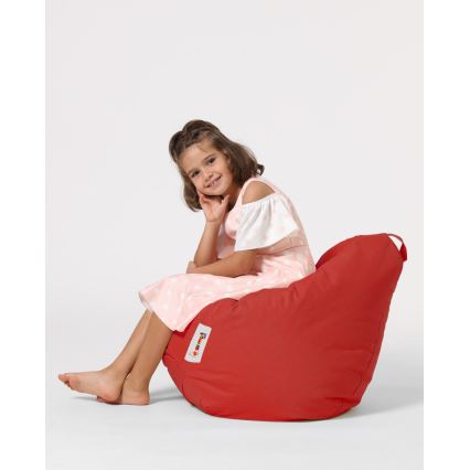 Bean bag 60x60 cm rouge