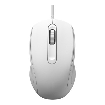 Bedrade muis 1200 DPI wit