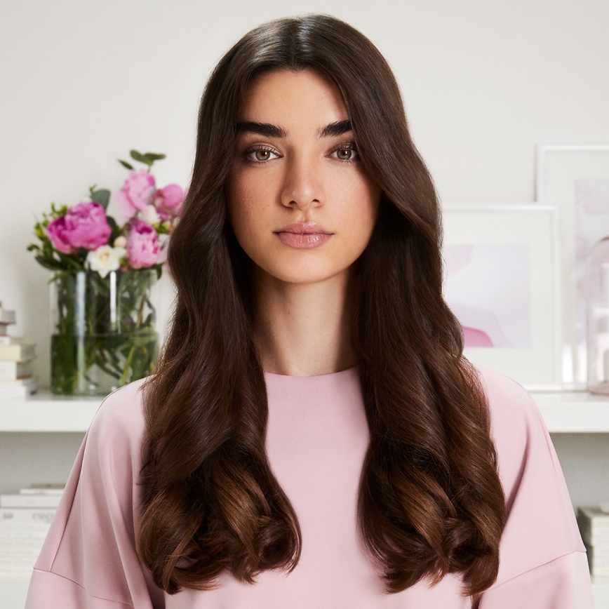 Bellissima 11847 - Heteluchtborstel 8-in-1 AIR WONDER 1000W/230V wit/goud