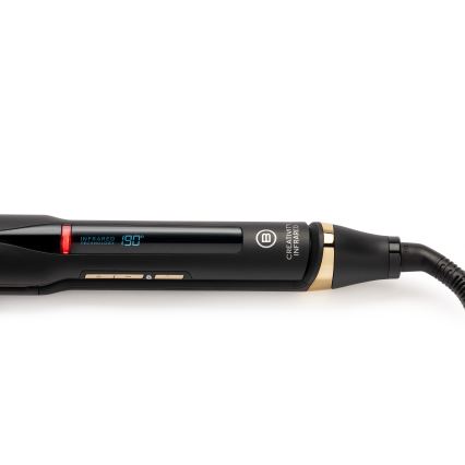 Bellissima 11948 - Lisseur infrarouge 60 W/230 V avec écran LCD, noir