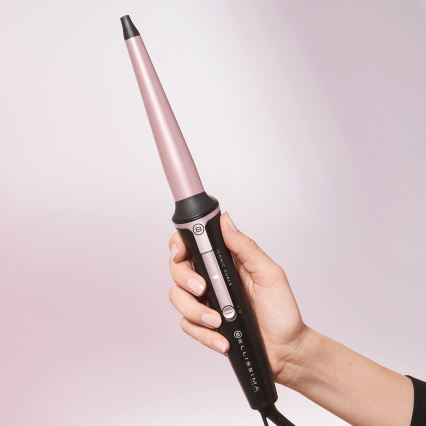 Bellissima 11949 - Fer à friser conique 40W/230V noir/rose