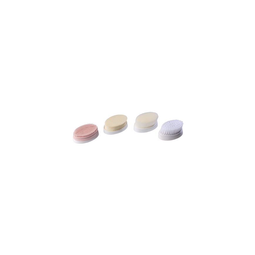 Bellissima 5167 - Gezichtsreinigingsborstel PURE&LIGHT 1xAA crème