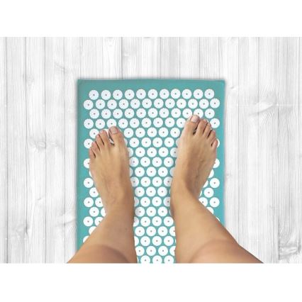 Beper - Acupressuurmat en kussen, mintgroen