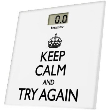 Beper - Digitale personenweegschaal met LCD-display 1xCR2032