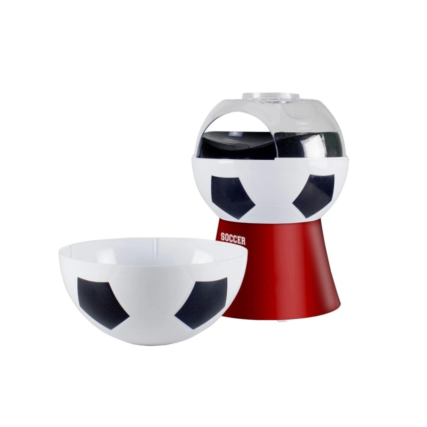 Beper - Machine à pop-corn 1200W/230V motif football/rouge