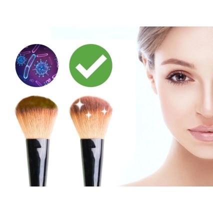 Beper - Nettoyeur de pinceaux de maquillage 2xAAA