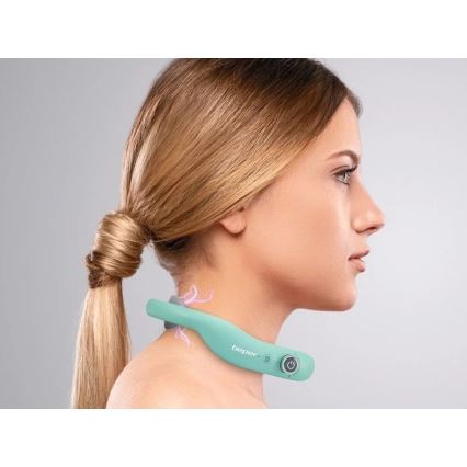 Beper - Oplaadbaar EMS-nekmassageapparaat 5V/900 mAh mintgroen