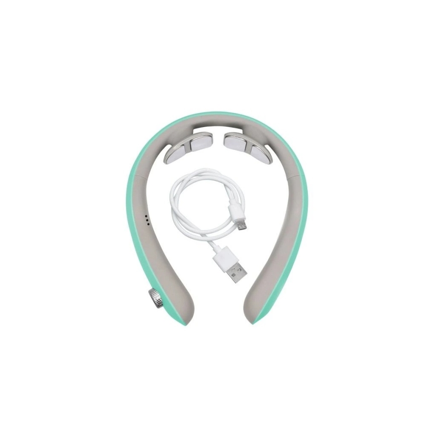 Beper - Oplaadbaar EMS-nekmassageapparaat 5V/900 mAh mintgroen