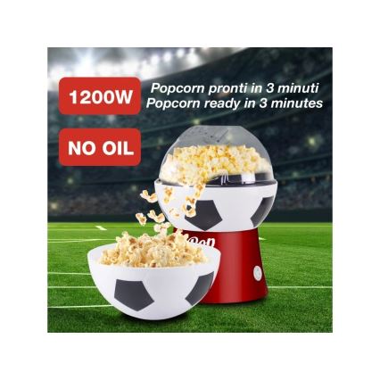Beper - Popcornmachine 1200W/230V voetbalvormig