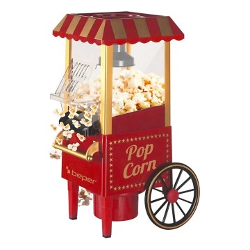 Beper - Popcornmaker 1200W/230V rood