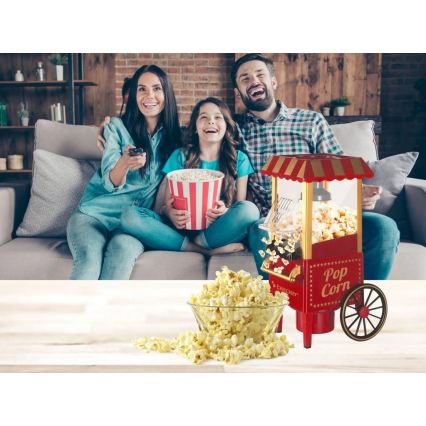 Beper - Popcornmaker 1200W/230V rood