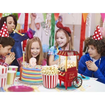 Beper - Popcornmaker 1200W/230V rood