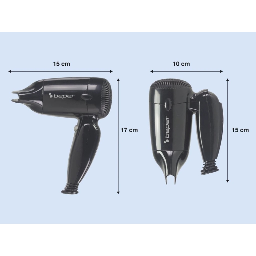 Beper - Reisföhn 1200W/230V