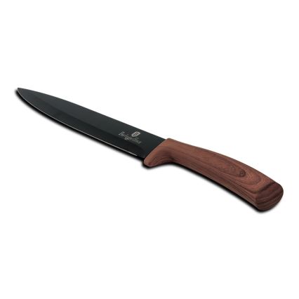 BerlingerHaus - Couteau de cuisine 20 cm noir/marron